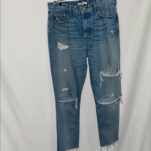 GRLFRND High Rise Jeans Size 31